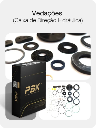 Vedação para caixa de direção hidraulica